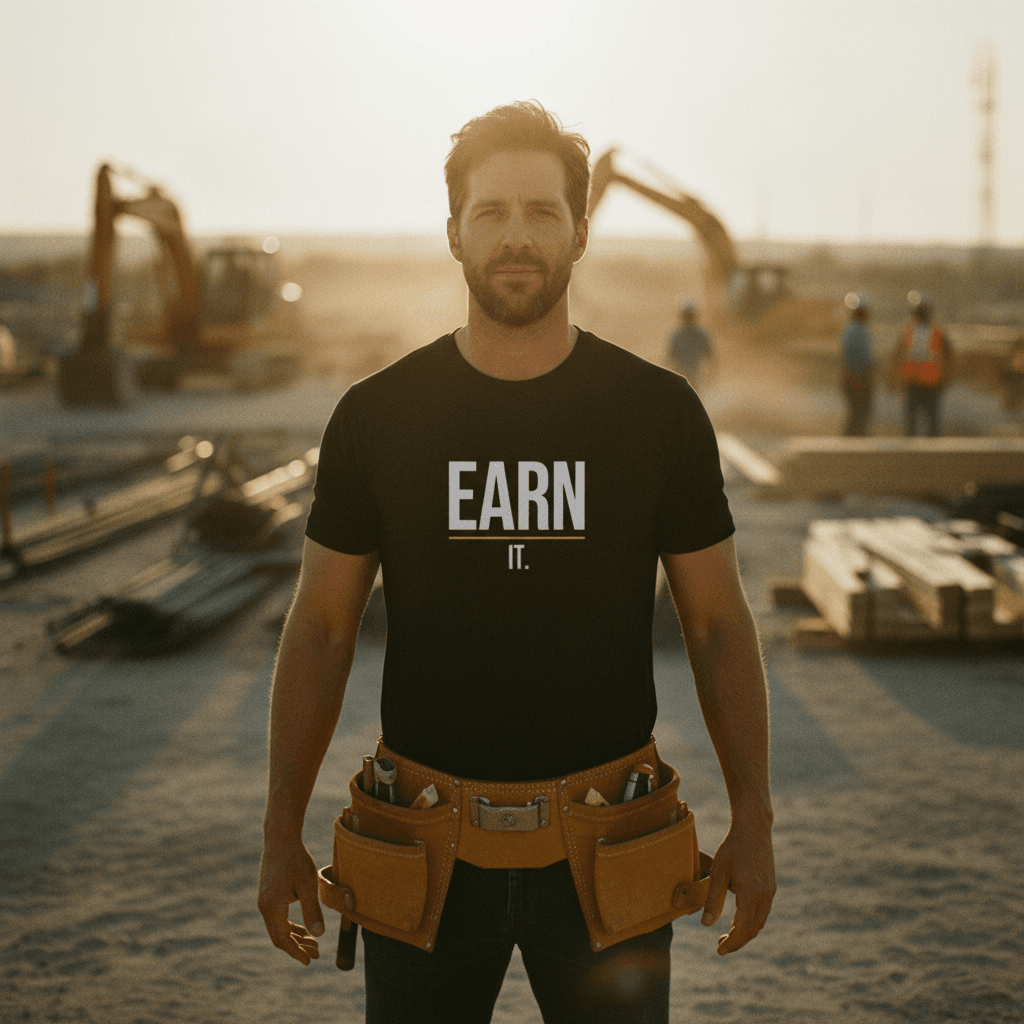 Earn It — Performance Tri-Blend Tee