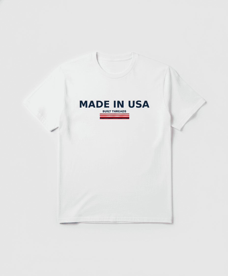 Made In USA — Tee — flat