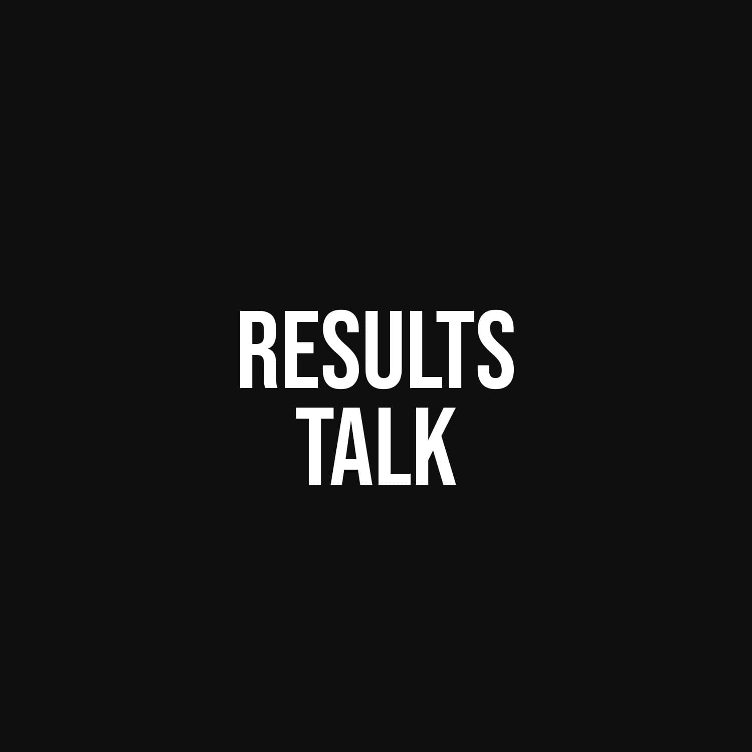 Results Talk — flat